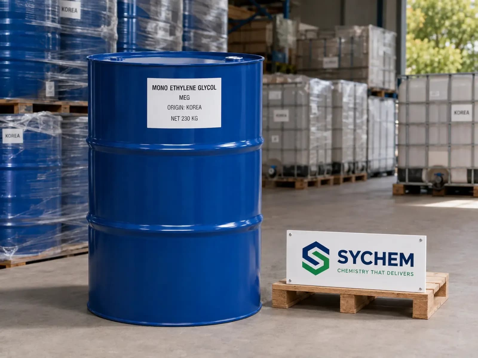 Mono ethylene Glycol (MEG) Hàn Quốc
