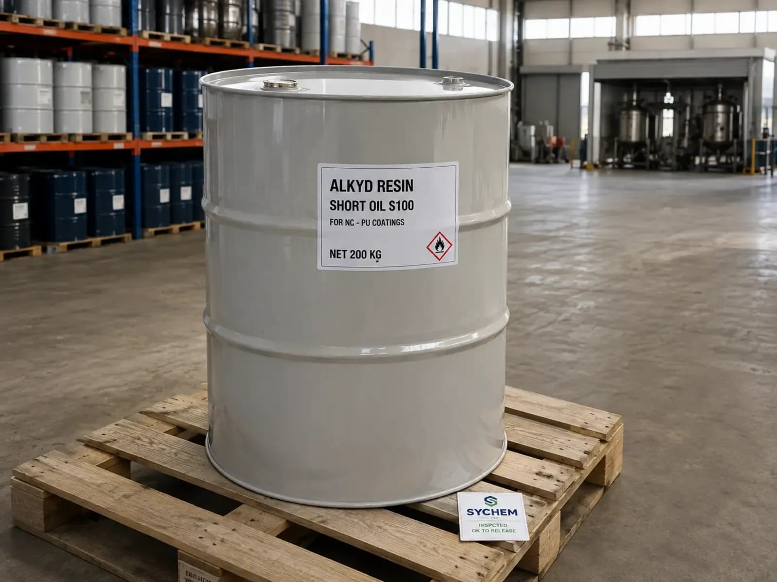 Nhựa Alkyd Resin Short Oil S100 Cho Sơn NC - PU